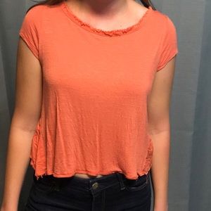Orange tee